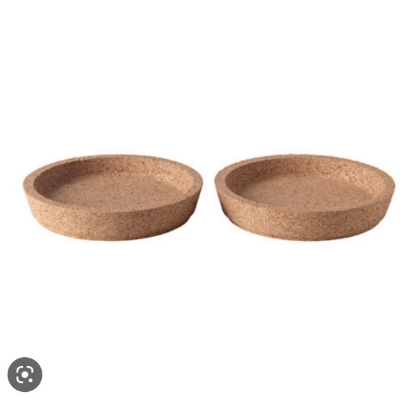 (4x) IKEA 365+ Cork Coaster 3 1/2" diameter Coffee Mug Cup Tea -4 Total Coasters - Picture 5 of 7